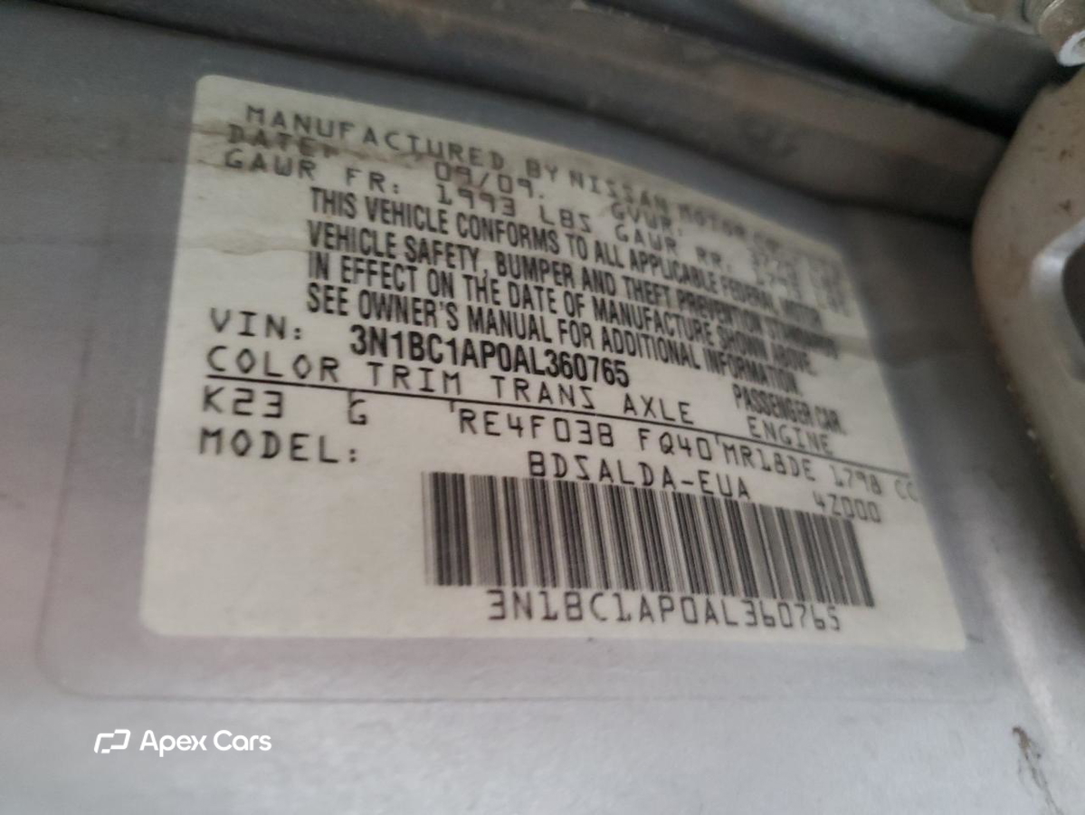 Nissan Versa 2010