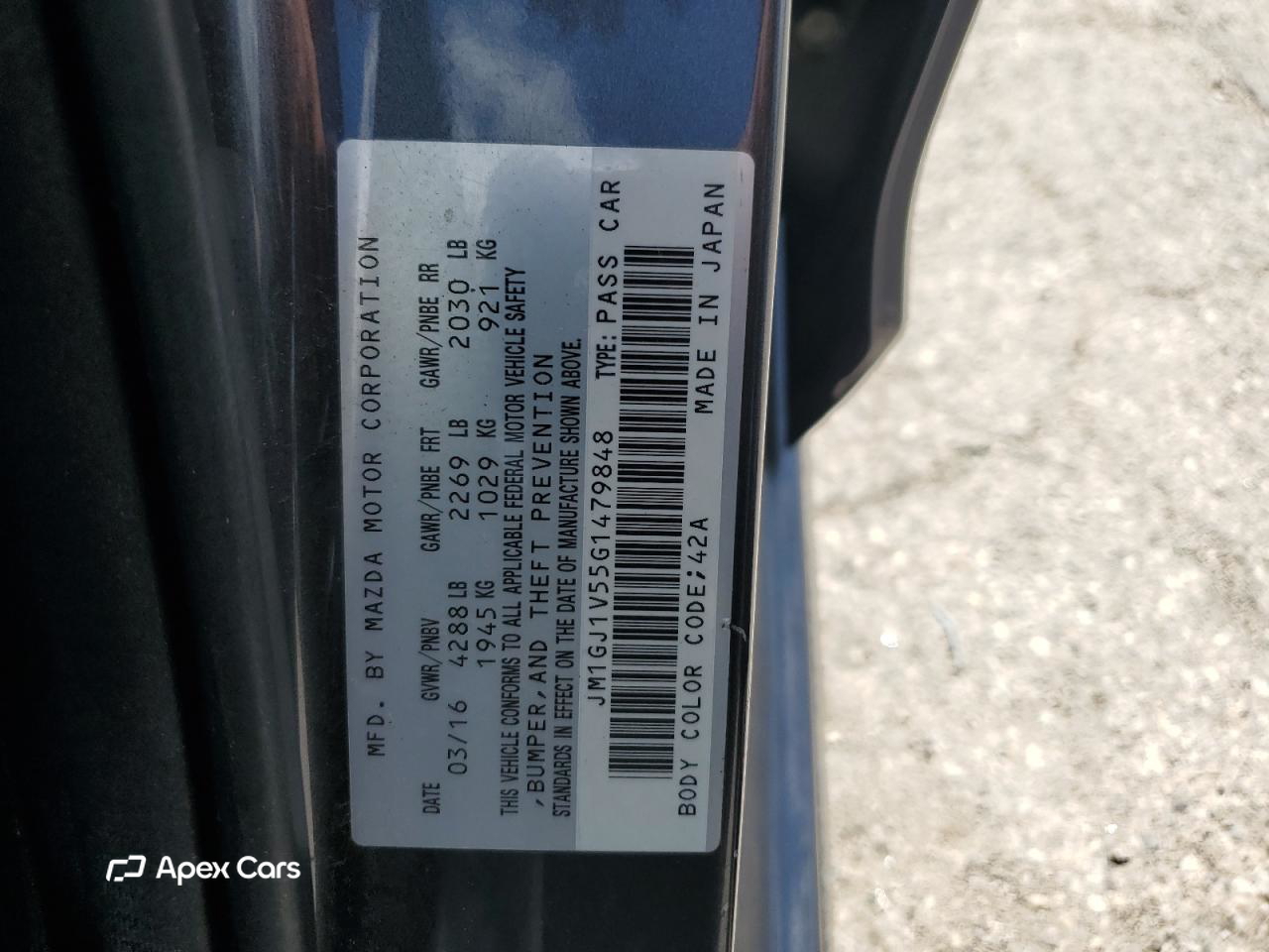 Mazda 6 2016
