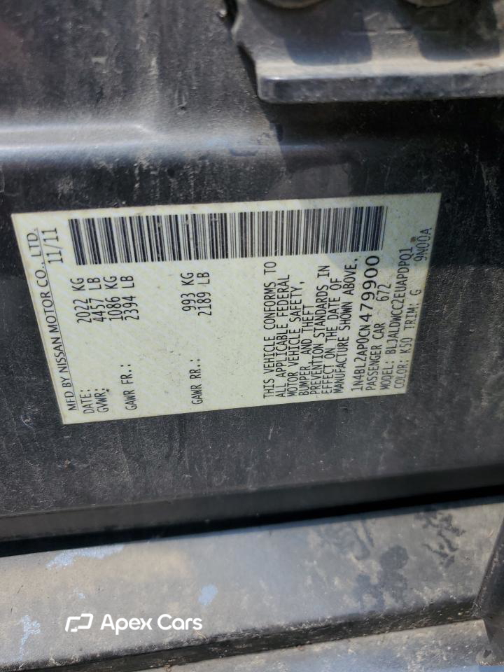 Nissan Altima 2012