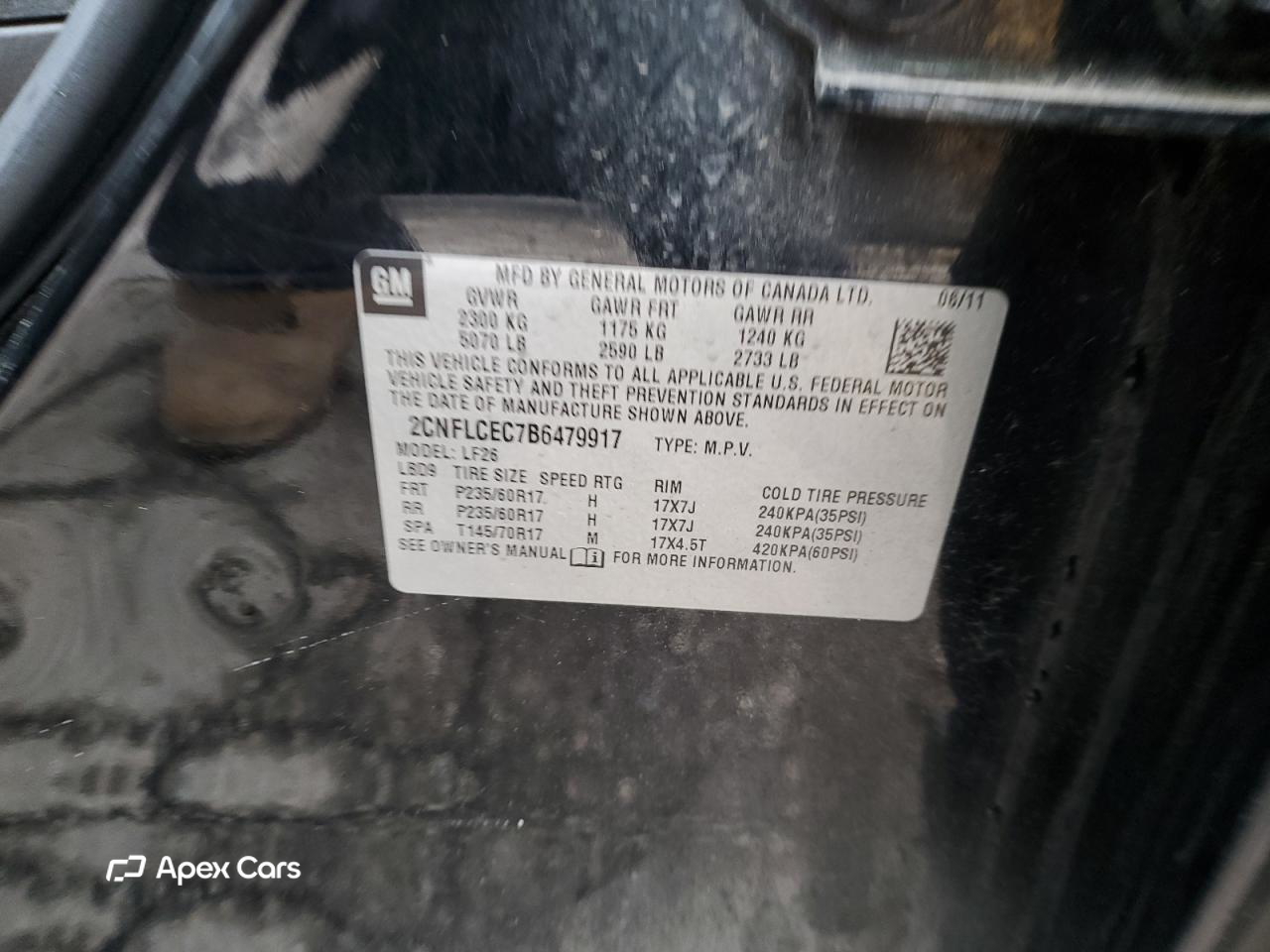 Chevrolet Equinox 2011