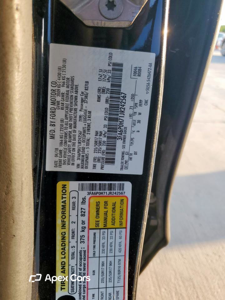 Ford Fusion 2018