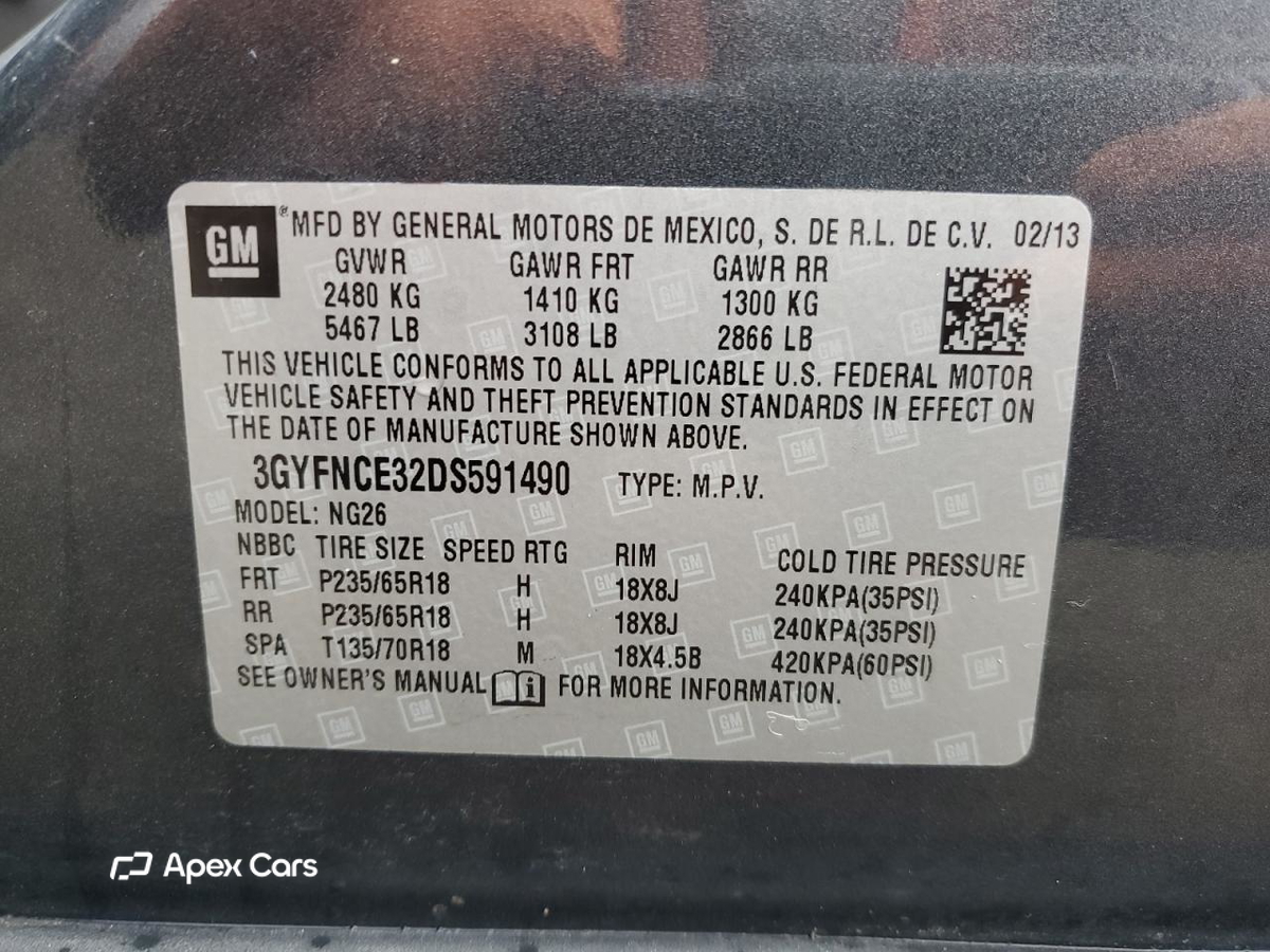 Cadillac SRX 2013