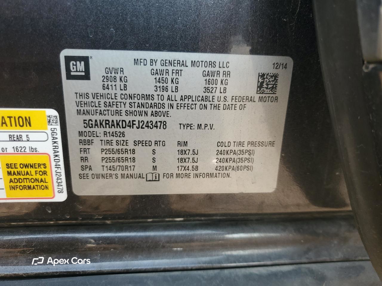 Buick Enclave 2015
