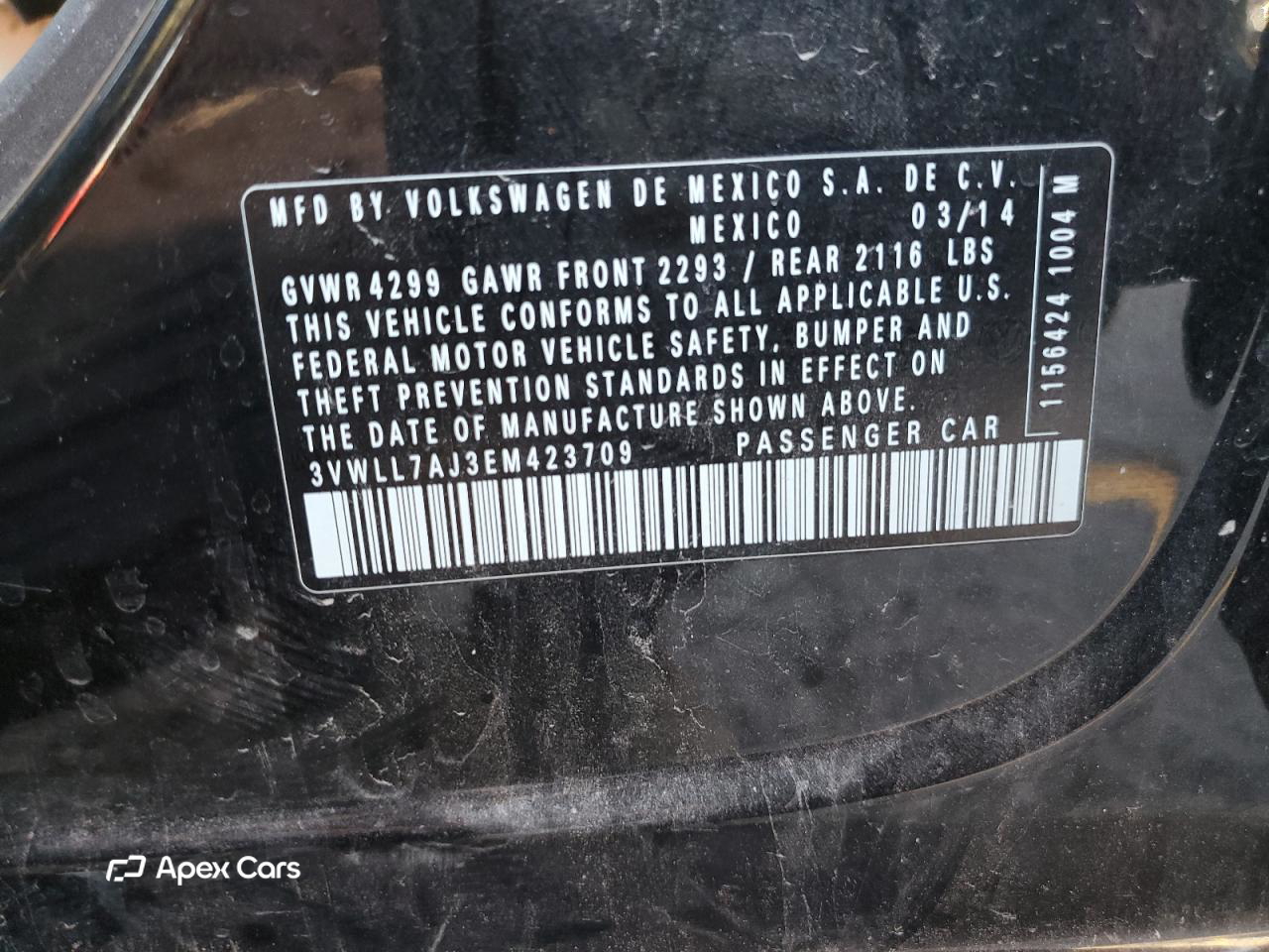 Volkswagen Jetta 2014