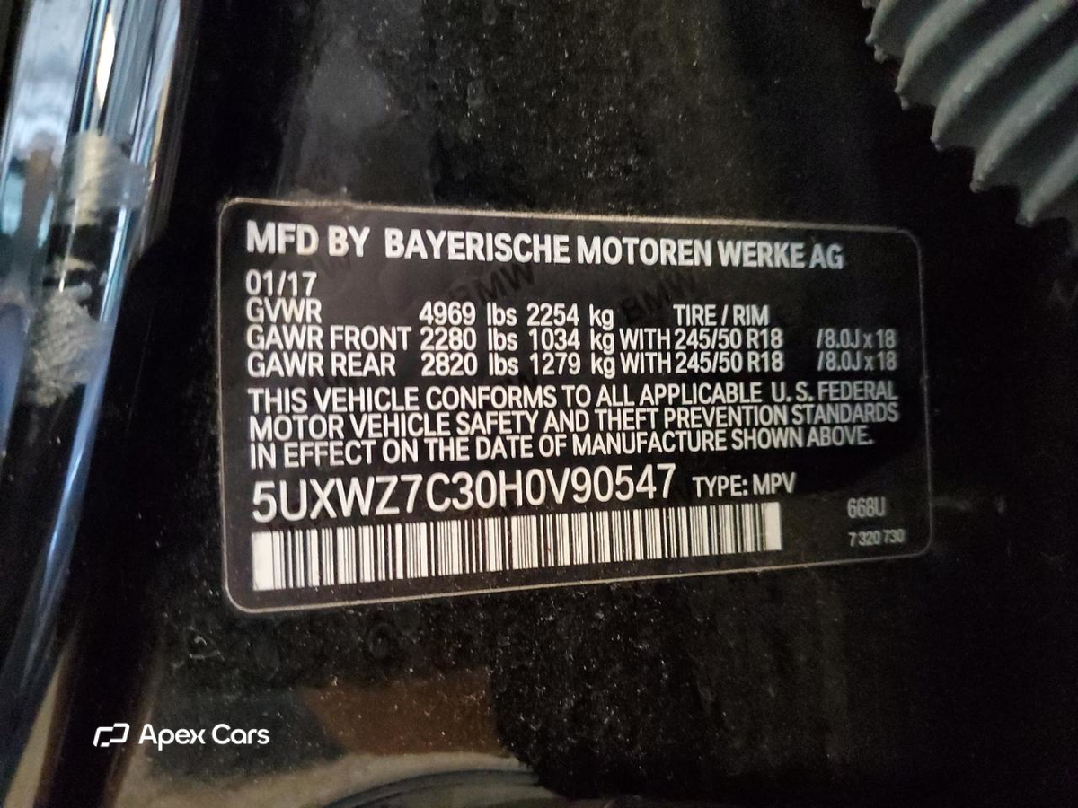 BMW X3 2017