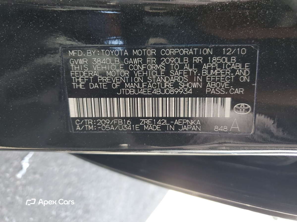 Toyota Corolla 2011