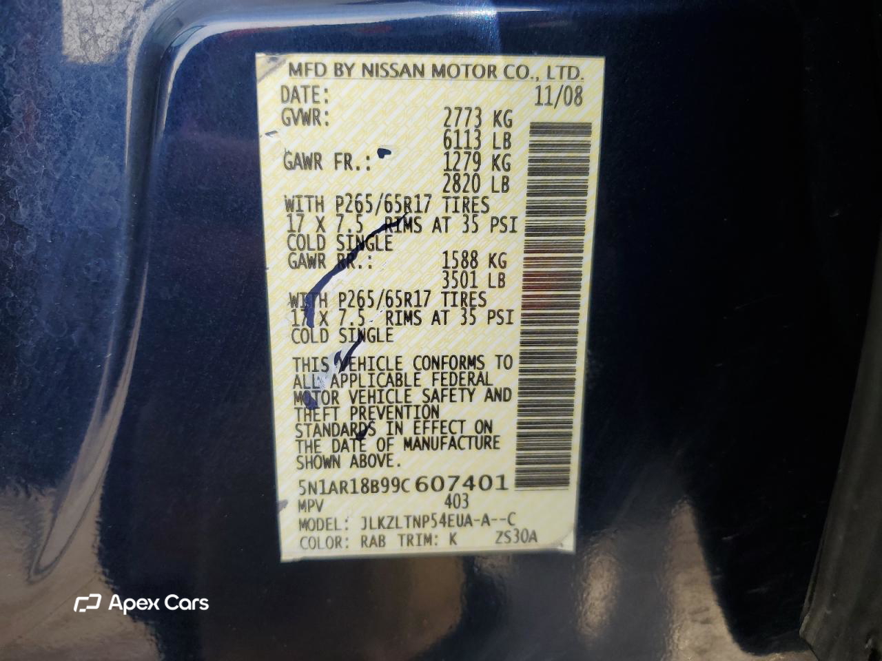 Nissan Pathfinder 2009