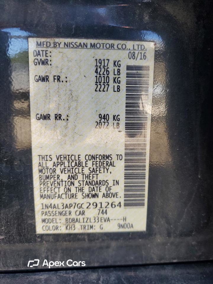 Nissan Altima 2016