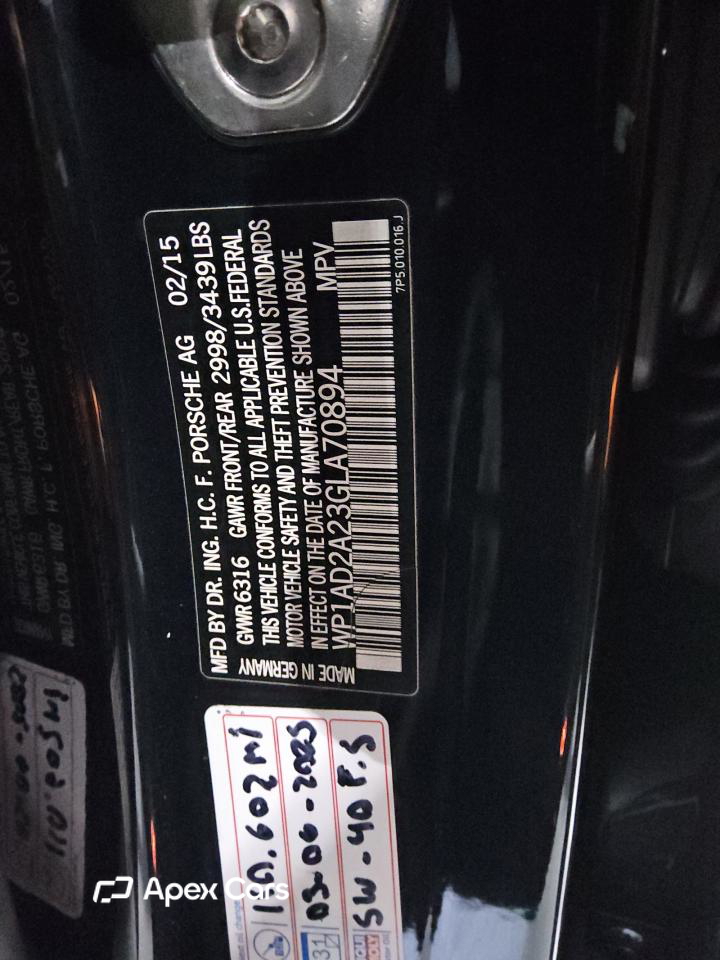 Porsche Cayenne 2016