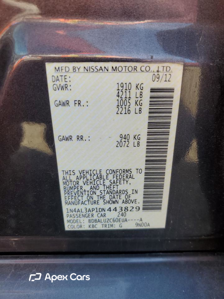 Nissan Altima 2013