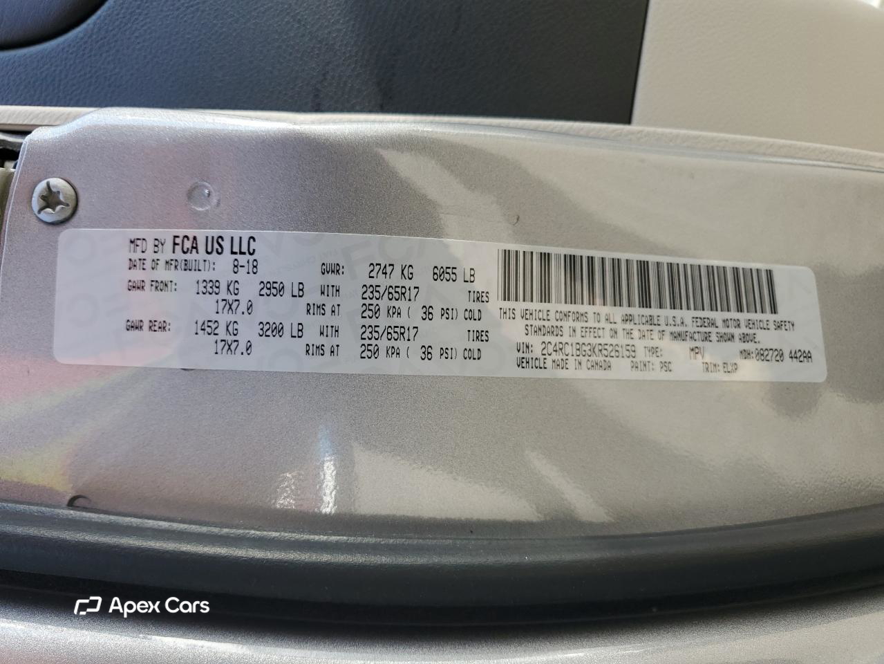 Chrysler Pacifica 2019
