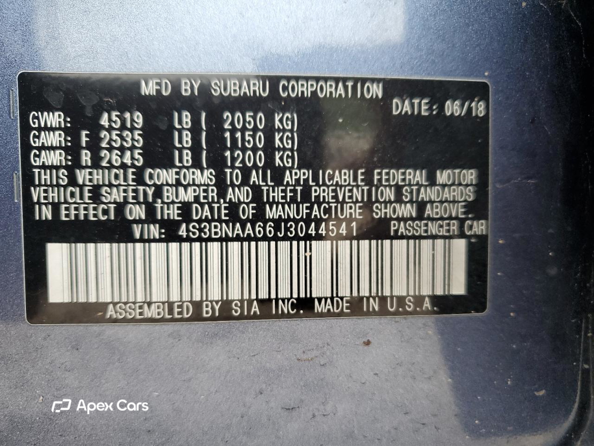 Subaru Legacy 2018