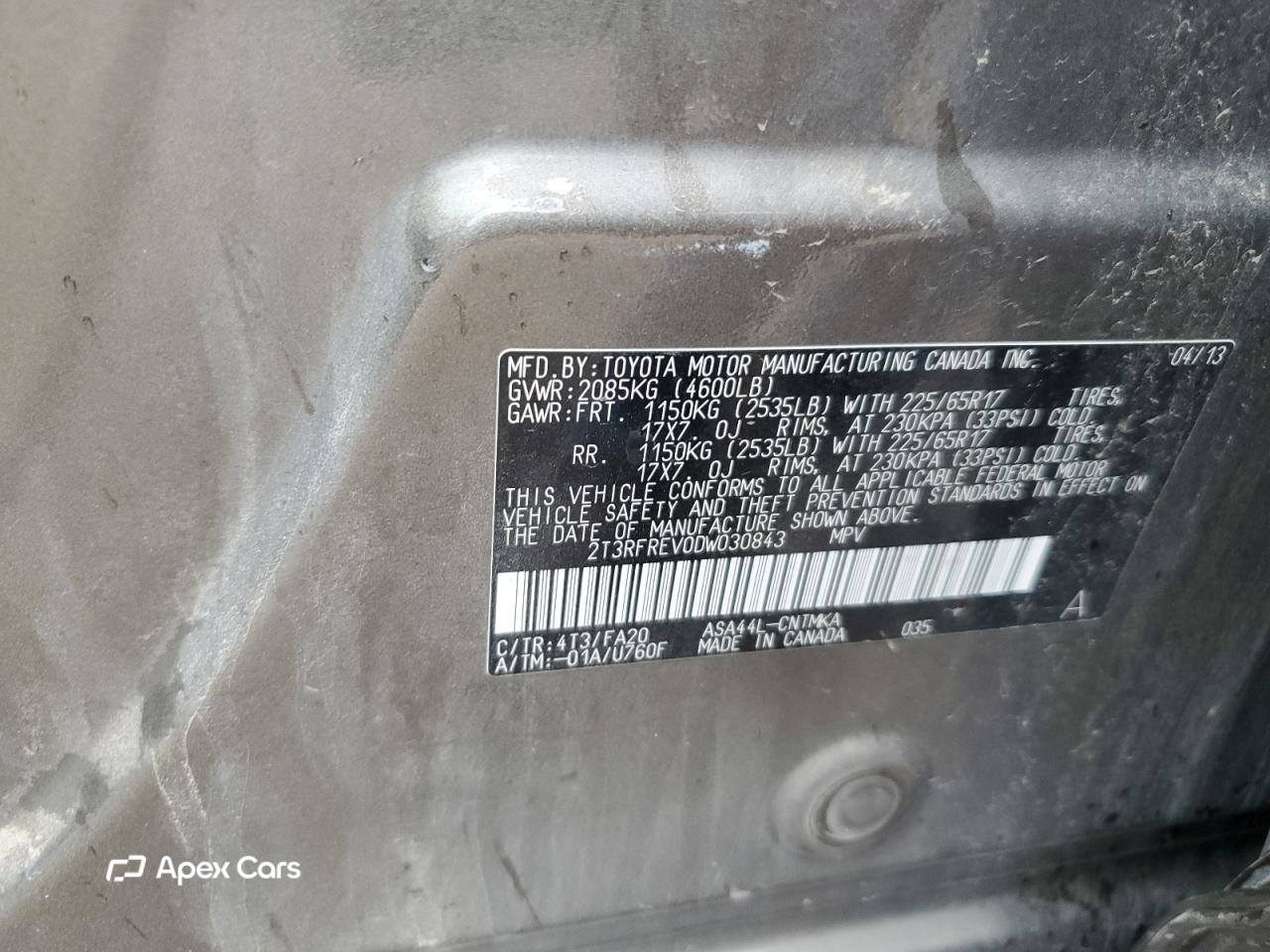 Toyota RAV 4 2013