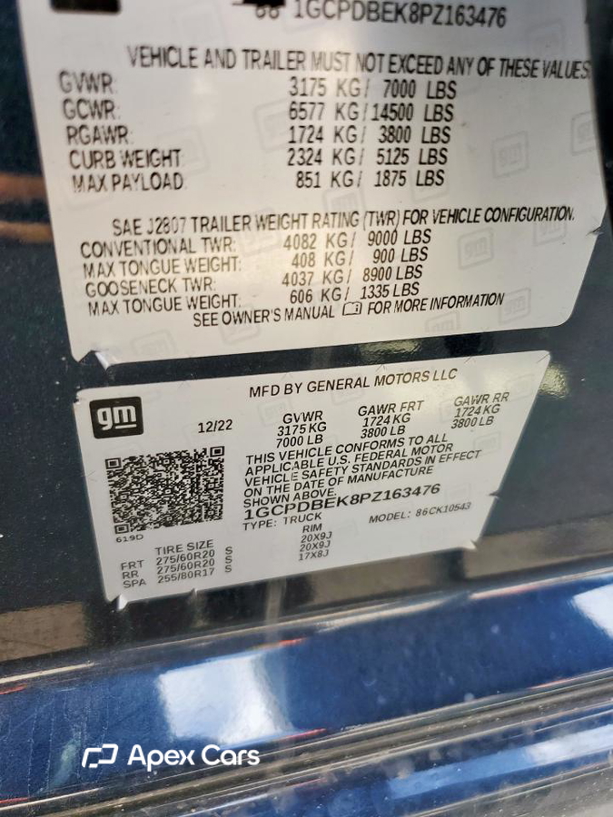 Chevrolet Silverado 2023