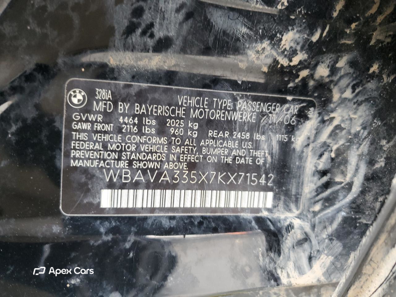 BMW Series 3 2007