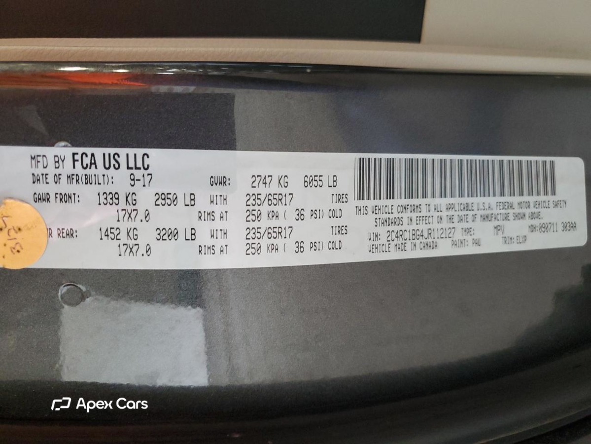 Chrysler Pacifica 2018