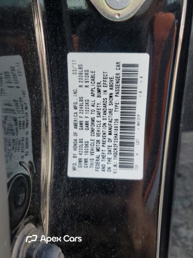Honda Accord 2017