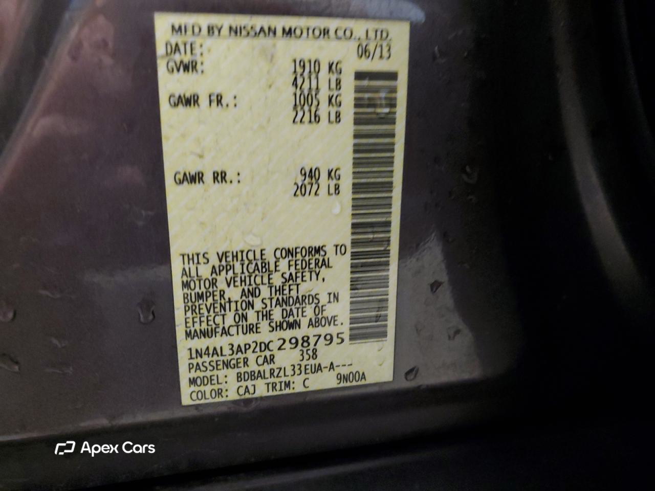 Nissan Altima 2013