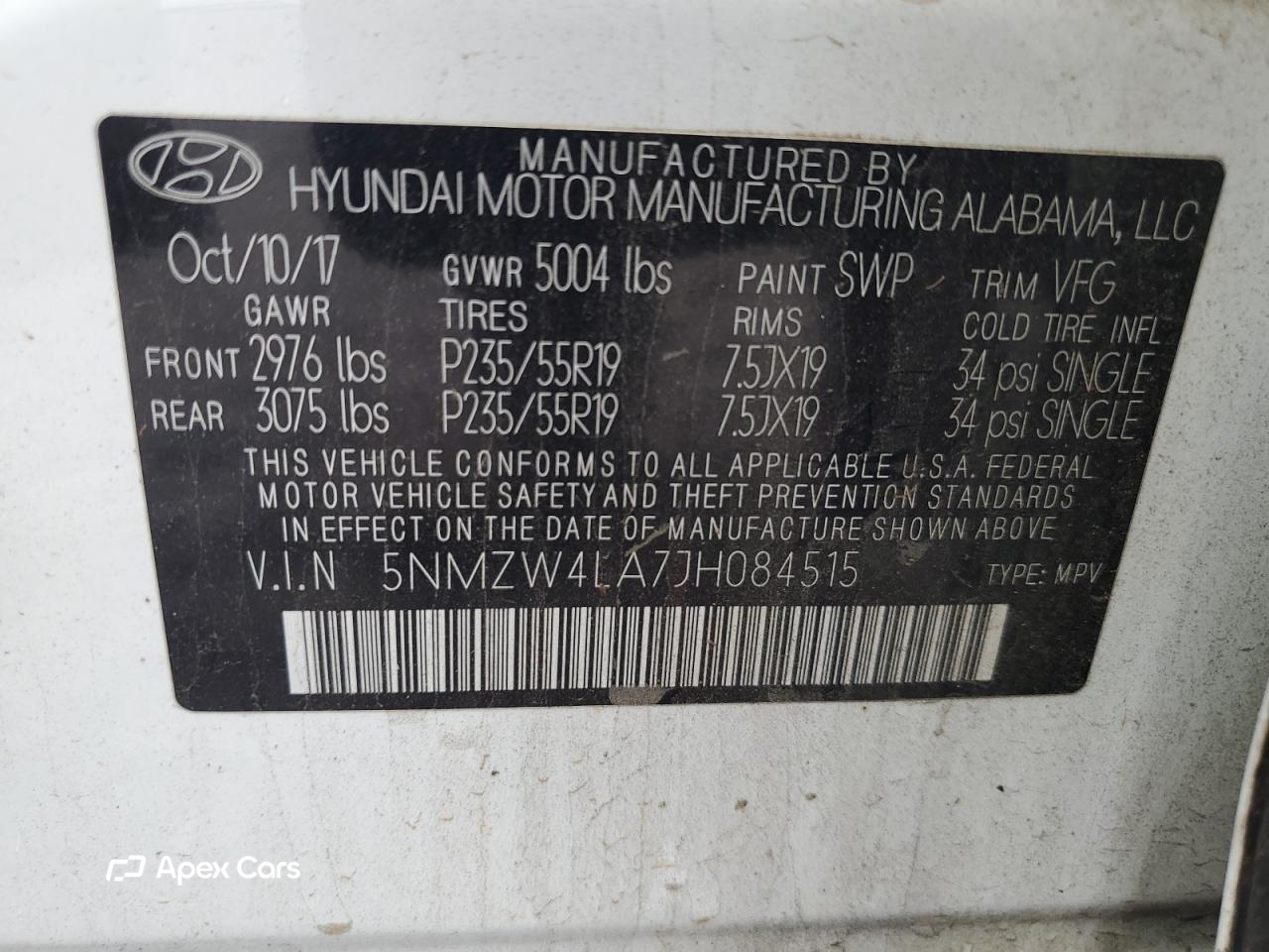 Hyundai Santa Fe 2018
