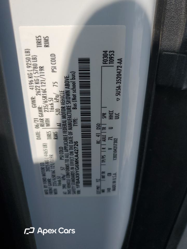 Ford Transit 2021
