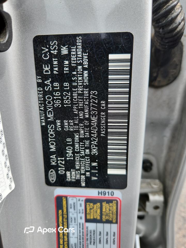 Kia Rio 2021