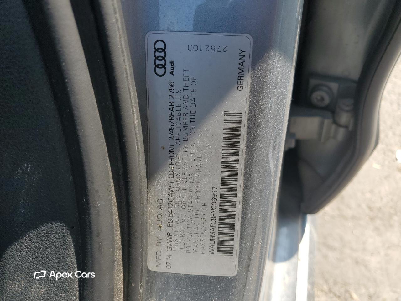 Audi A6 2015
