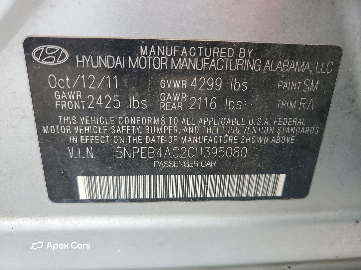 Hyundai Sonata 2012