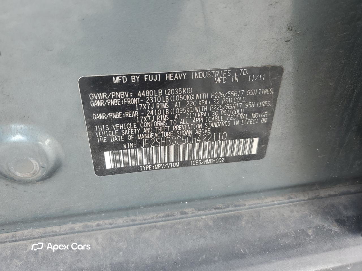 Subaru Forester 2012