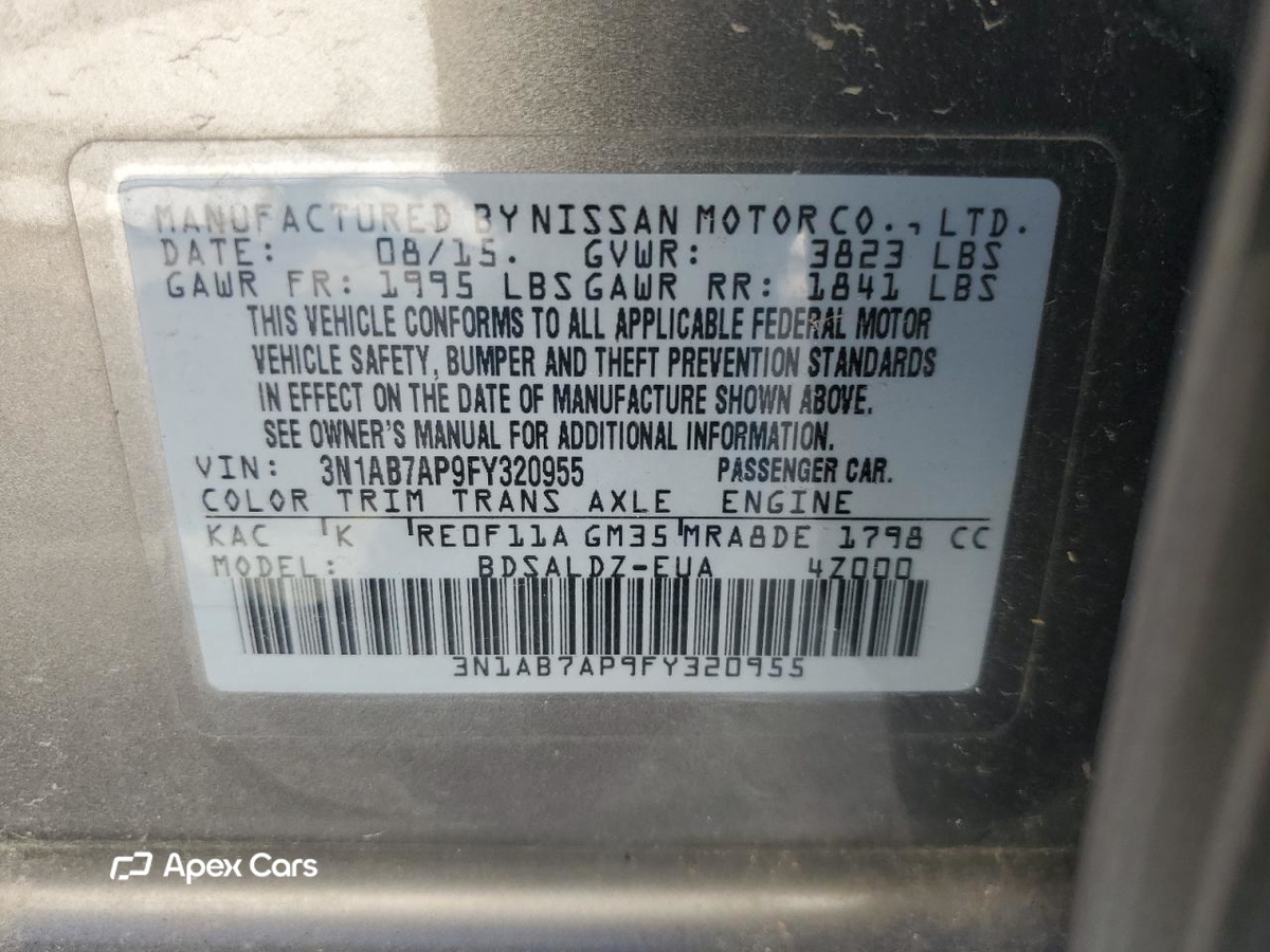 Nissan Sentra 2015