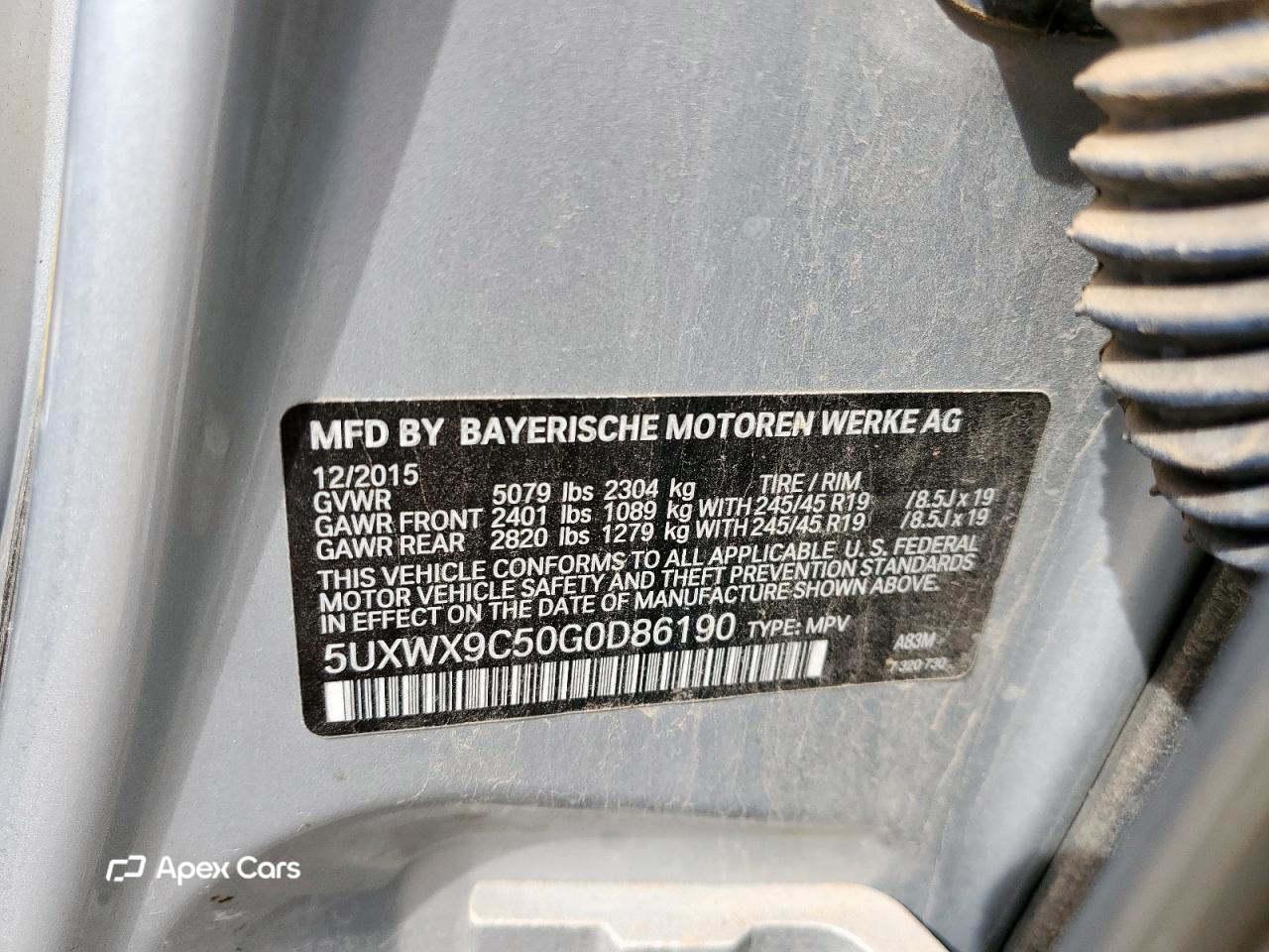 BMW X3 2016