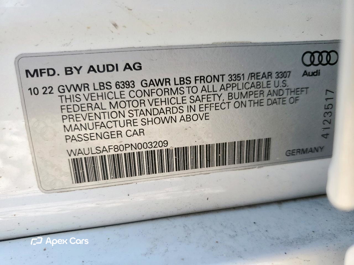 Audi S8 2023