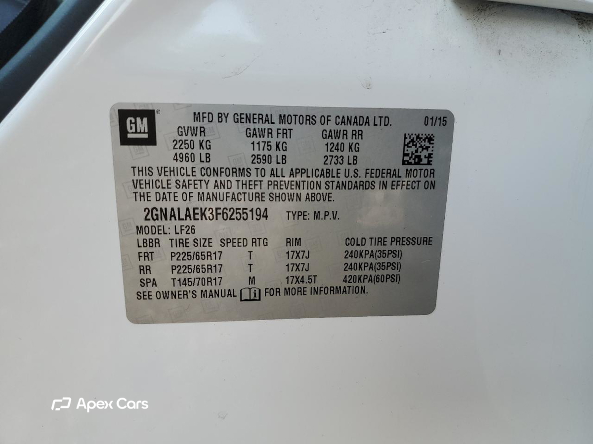 Chevrolet Equinox 2015