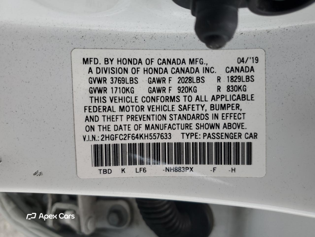 Honda Civic 2019