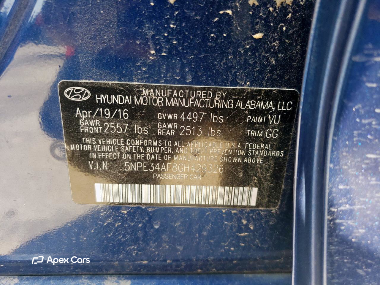 Hyundai Sonata 2016