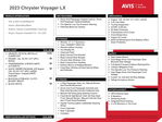 Chrysler Voyager 2023