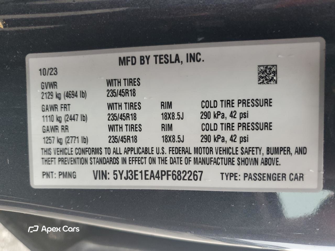 Tesla Model 3 2023