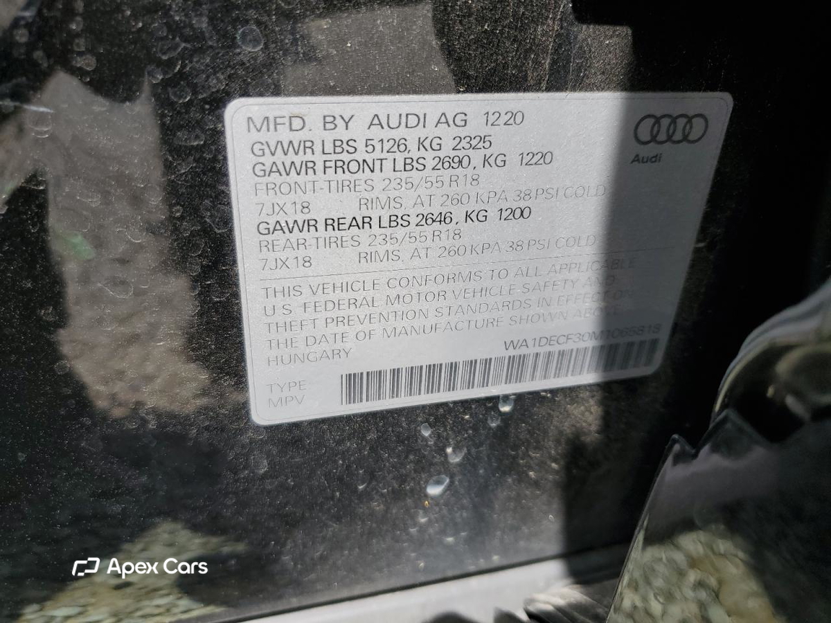 Audi Q3 2021