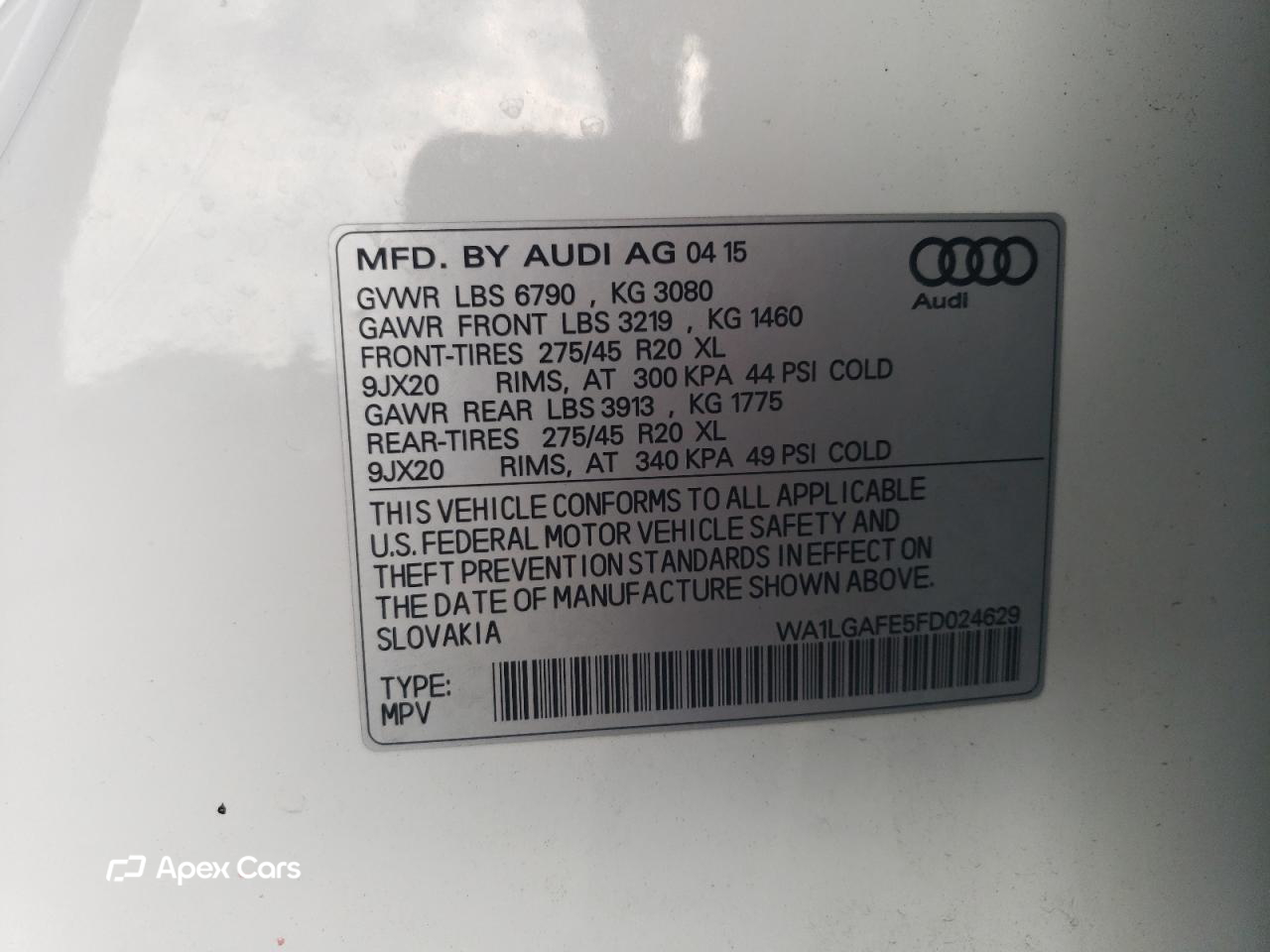 Audi Q7 2015