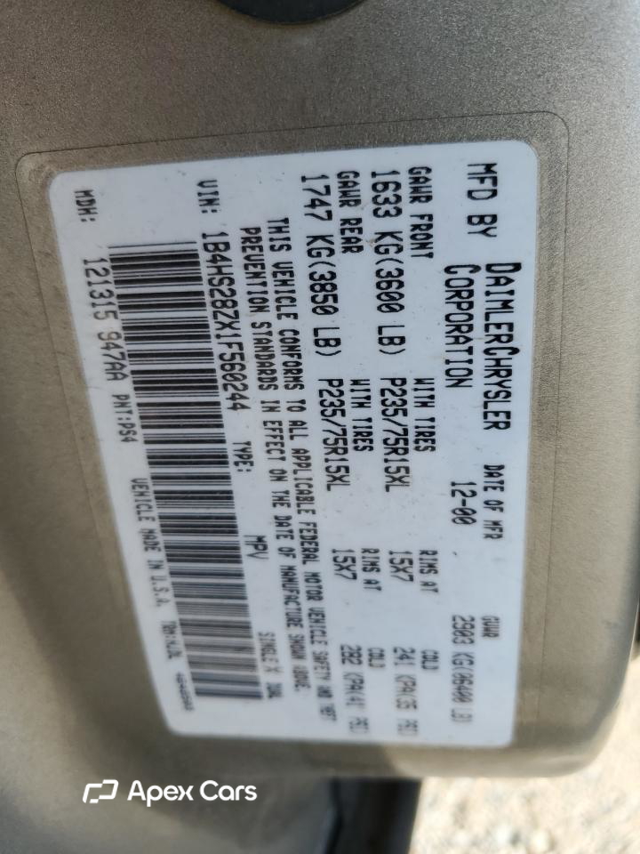 Dodge Durango 2001