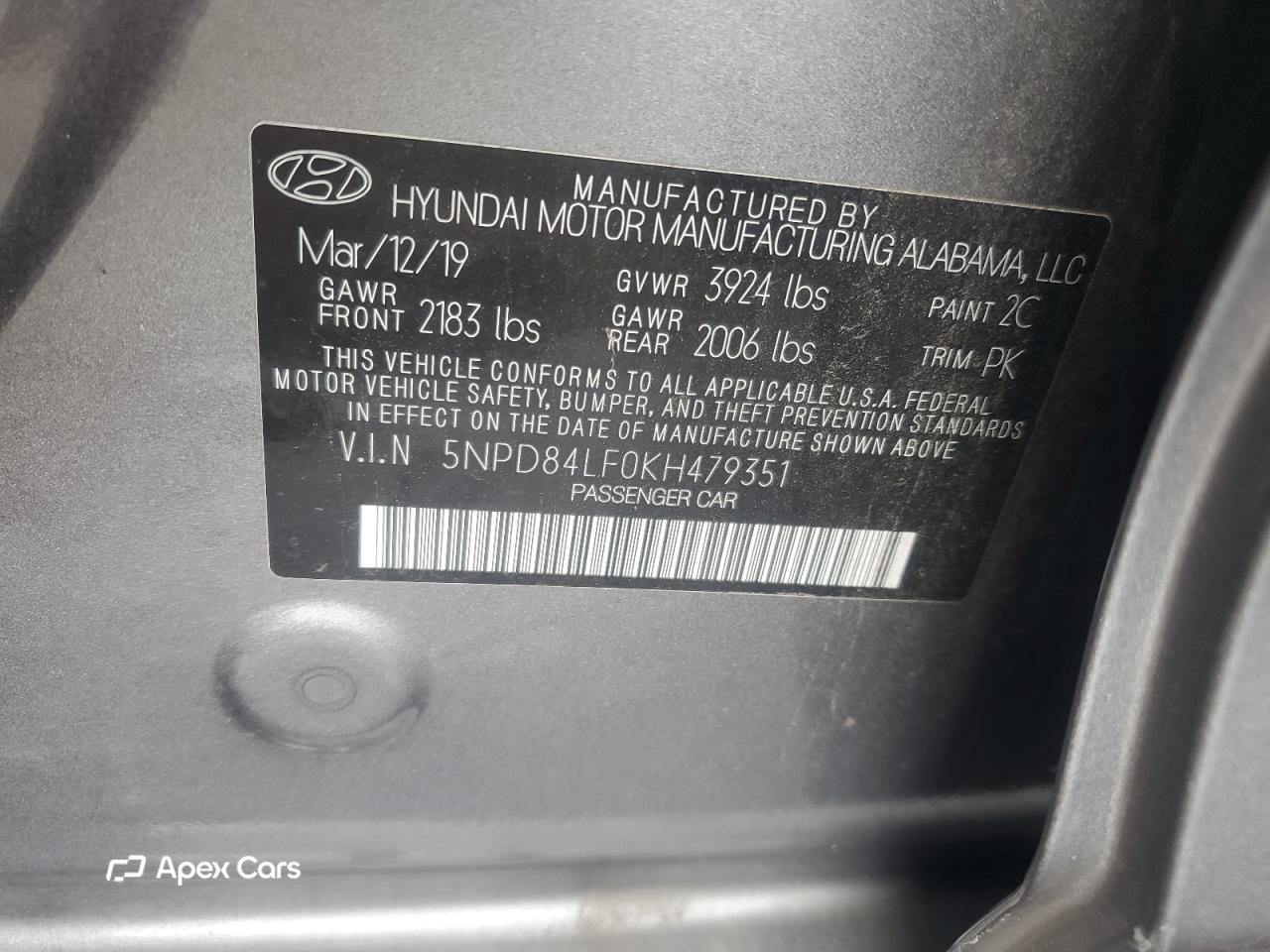 Hyundai Elantra 2019
