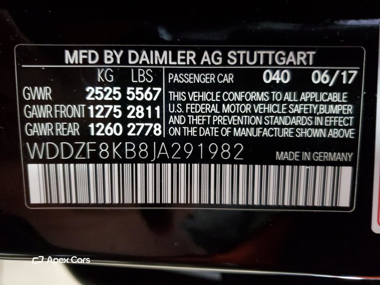 Mercedes-Benz E-klasse 2018