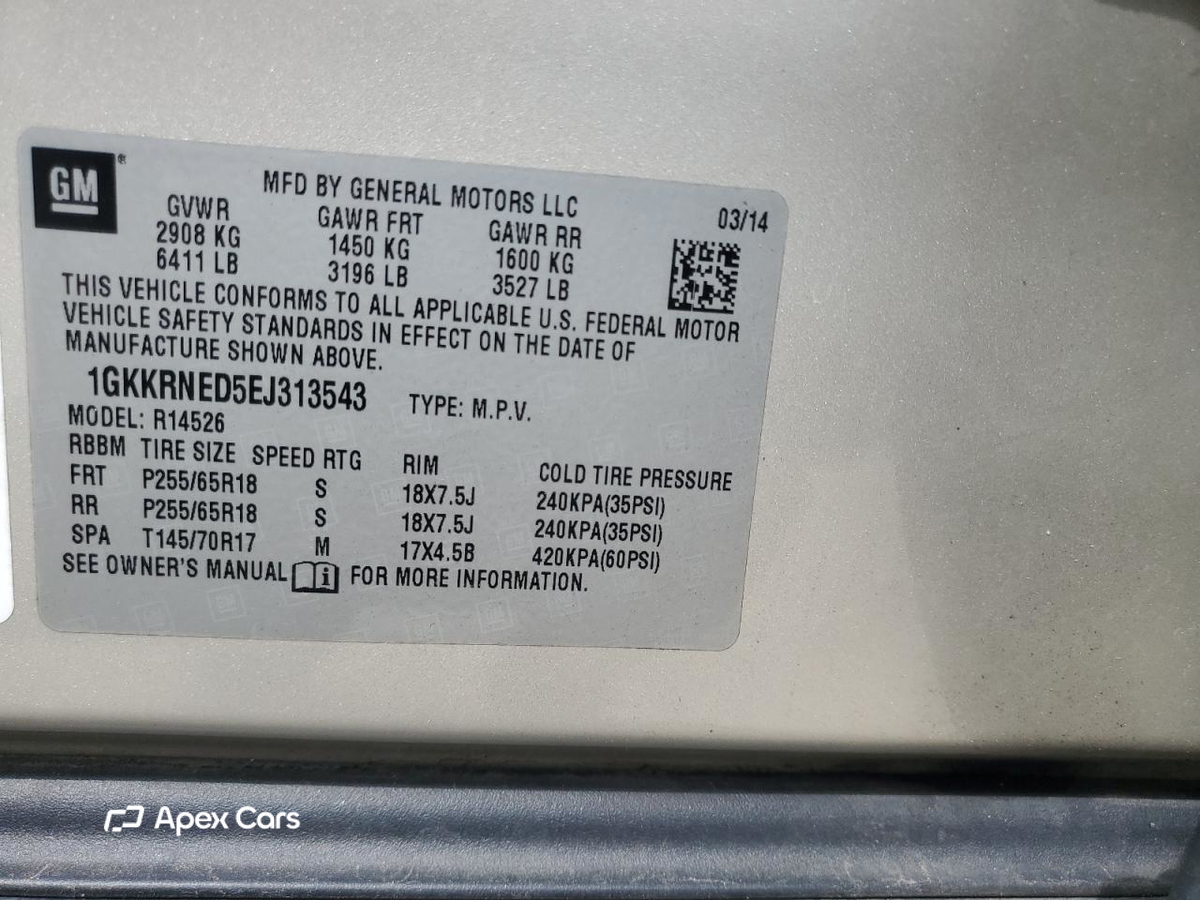 GMC Acadia 2014