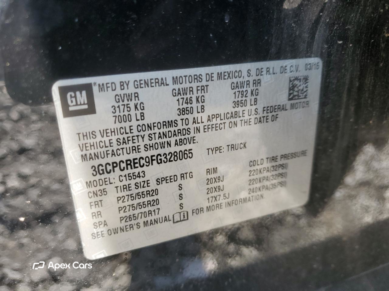 Chevrolet Silverado 2015