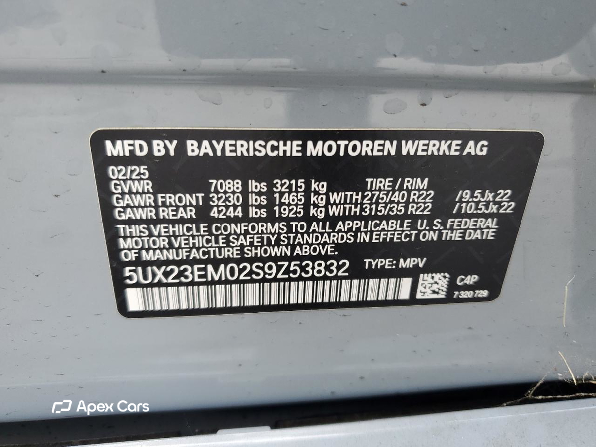 BMW X7 2025