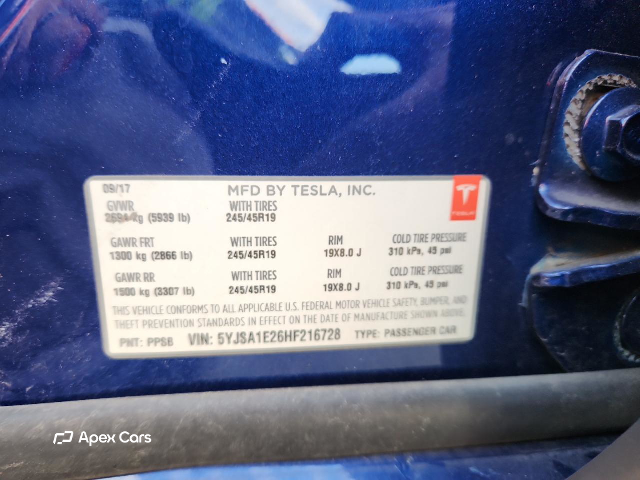 Tesla Model S 2017