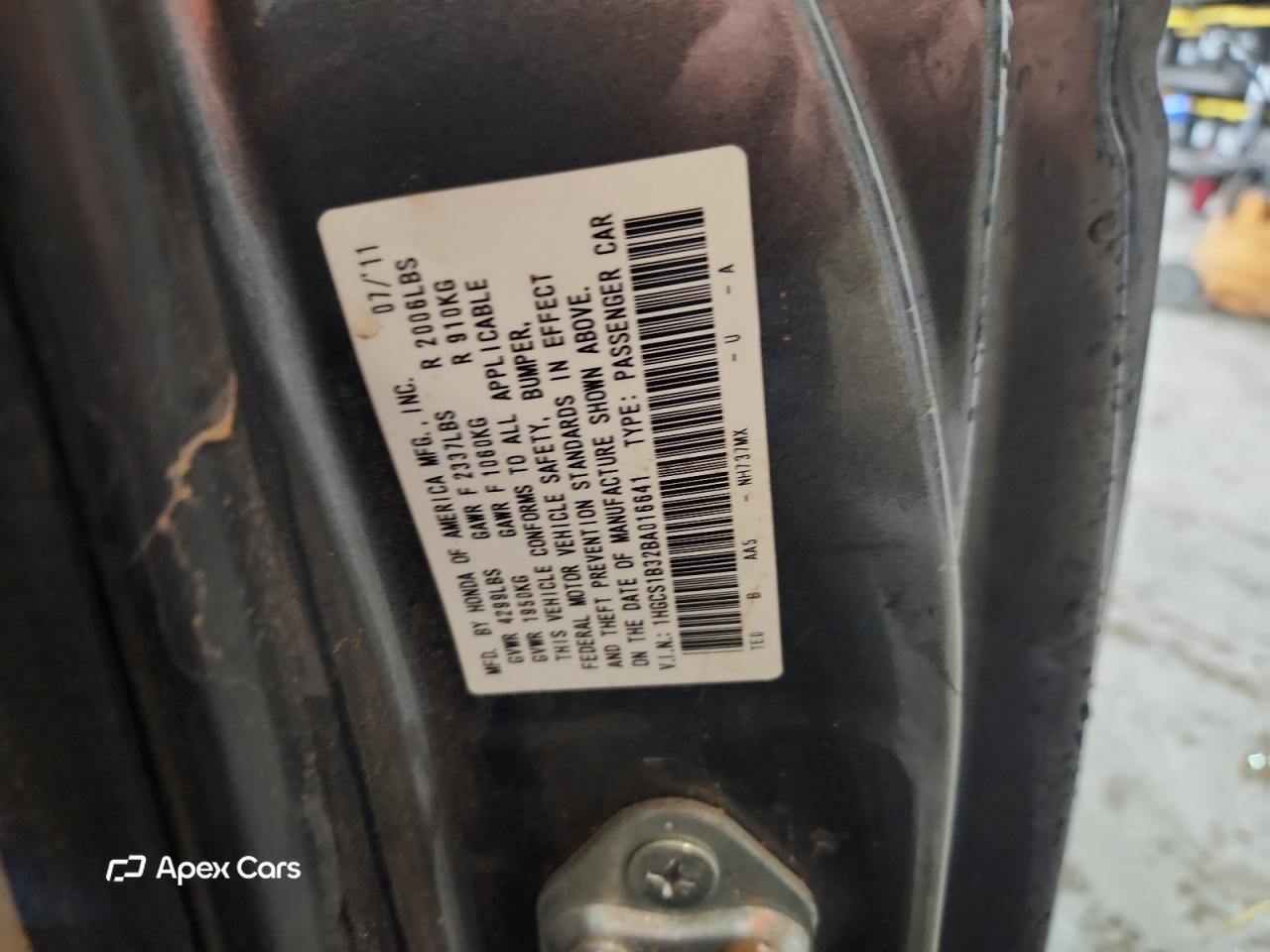 Honda Accord 2011