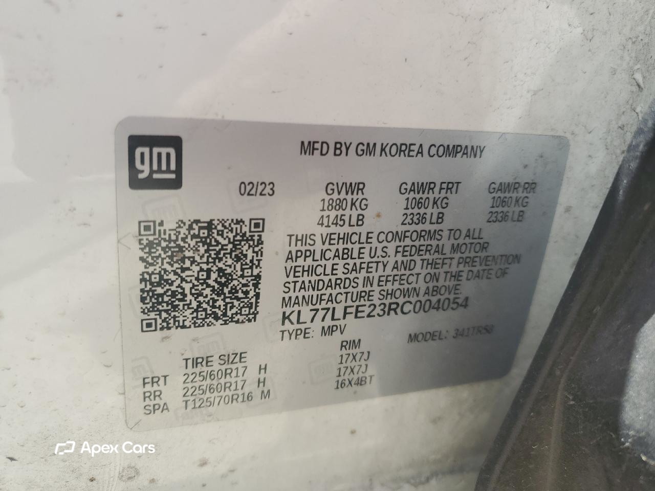 Chevrolet Trax 2024