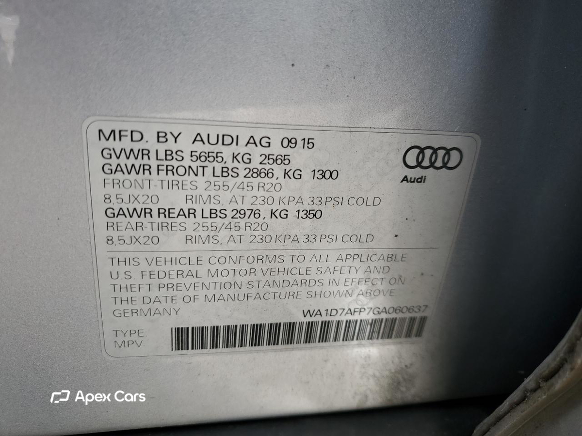 Audi Q5 2016