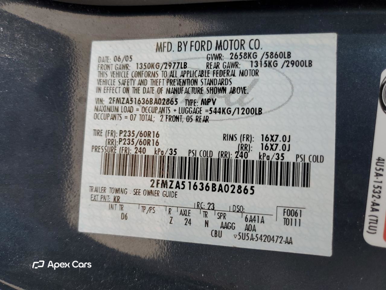Ford Freestar 2006