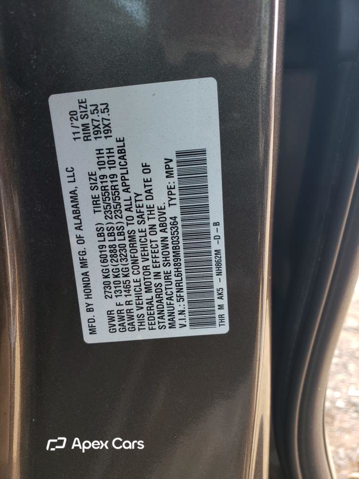 Honda Odyssey 2021